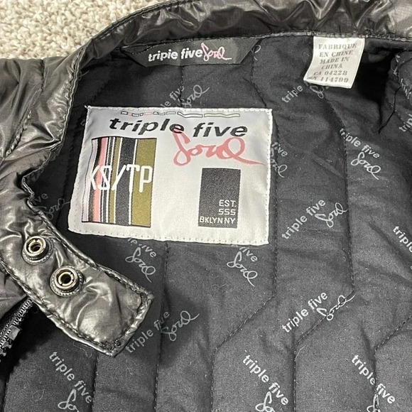 Triple Five Soul Lightweight Puffer Jacket Size XS - Picture 12 of 12